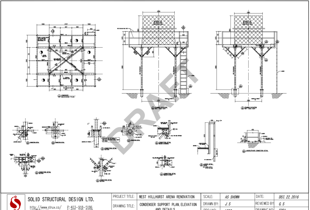 Equipment Supporting Structure – Solid Structural Design Ltd.